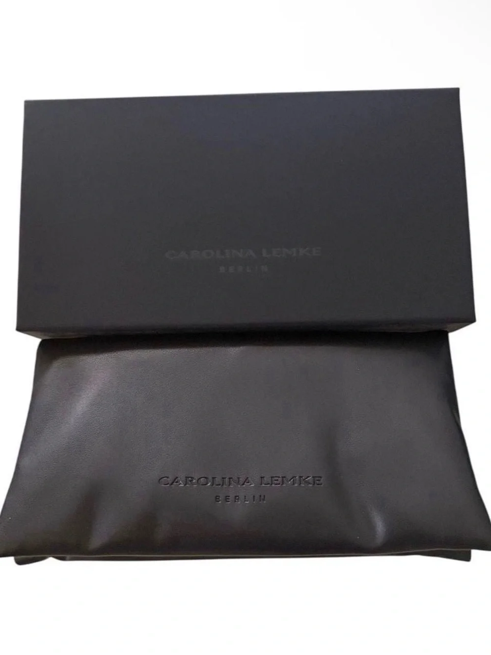 NEW Carolina Lemke Pax Demi Tortoiseshell Gold Accent Aviator Sunglasses CL9039